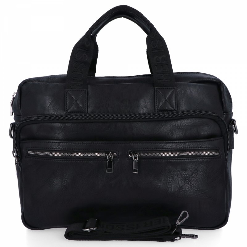 Torebka Aktówka Damska A4 firmy Herisson Czarna