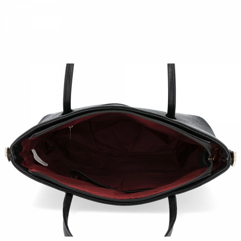 Elegancka Torebka Damska rozmiar L firmy Herisson Czarna