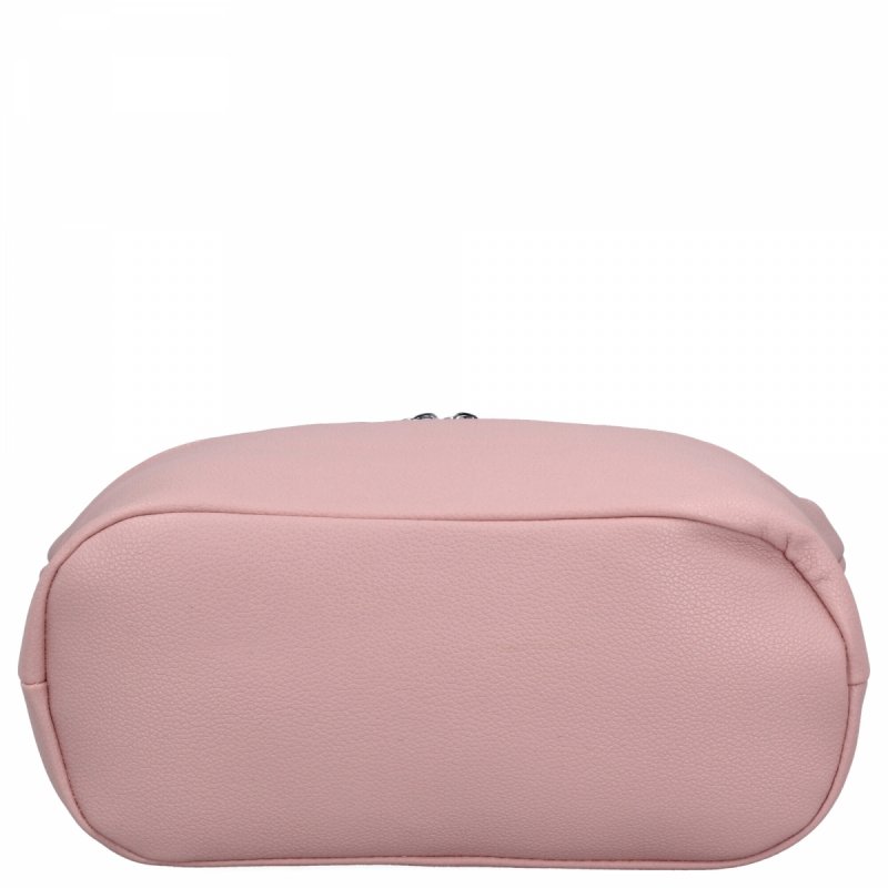 Uniwersalna Torebka Damska Listonoszka firmy Herisson Pudrowy Róż