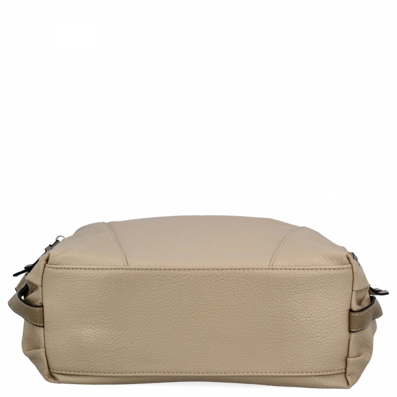 Miejska Torebka Damska firmy Hernan HB0187 Ciemno Beżowa/Ziemista