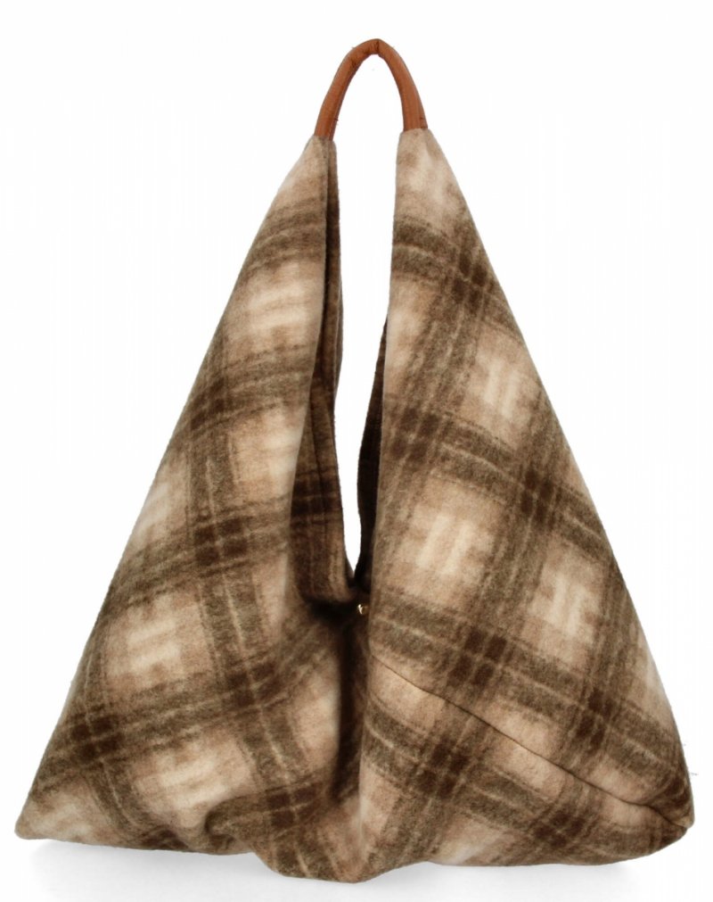 Modna Torebka Shopper Bag we Wzory Multikolor