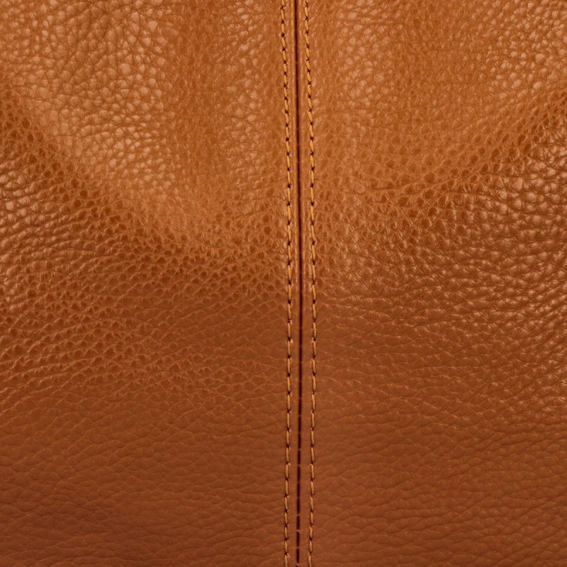 Uniwersalna Torebka Damska Shopper Bag firmy Hernan Jasno Ruda