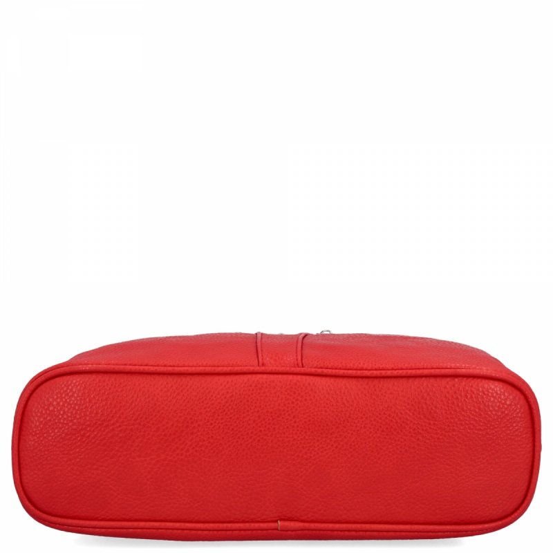Torebka Damska typu Shopper Bag firmy Hernan Czerwona