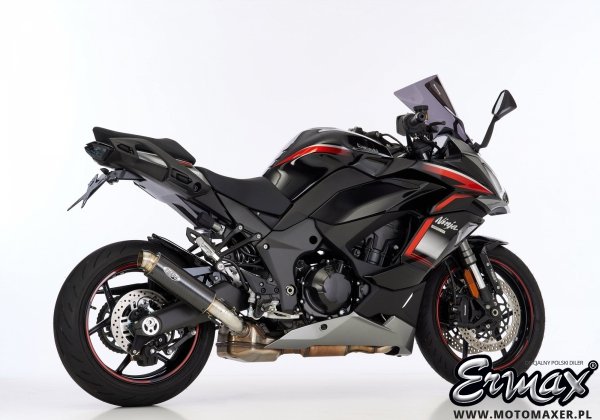 Sportowy wydech SHARK SRC4 CARBON slip-on końcówka Kawasaki NINJA 1100SX 2025 - 2026