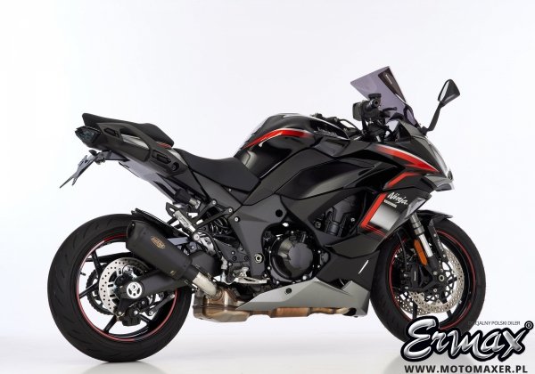 Sportowy wydech SHARK DSX-10 BLACK slip-on końcówka Kawasaki KAWASAKI Z1000SX / NINJA 1000 SX 2020 - 2024
