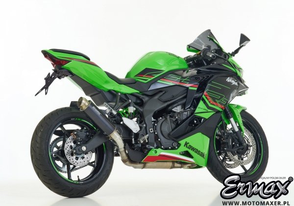 Sportowy wydech SHARK SRC4 BLACK slip-on końcówka Kawasaki Kawasaki ZX-4R / RR 2023 - 2026