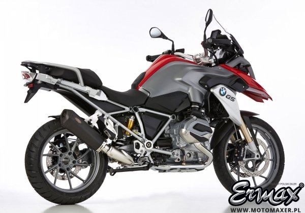 Sportowy wydech SHARK DSX-10 BLACK slip-on końcówka BMW R1250GS / Adventure 2021 - 2024 E5