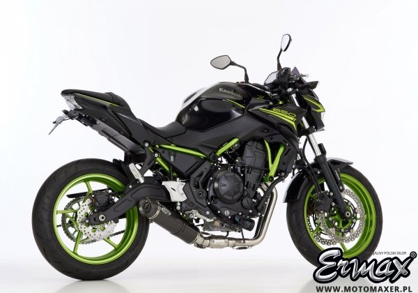 Sportowy wydech SHARK Street GP carbon full system Kawasaki Z650 / Ninja 650 2023 - 2026 EURO5+