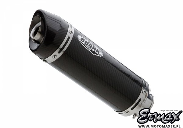 Sportowy wydech SHARK Street GP carbon slip-on końcówka Kawasaki Z125 / Ninja 125 2019 - 2025
