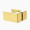 NEW TRENDY Kabina prysznicowa przyścienna PRIME LIGHT GOLD 100x100x200 K-1103/K-1131