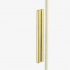 NEW TRENDY Kabina prysznicowa przesuwna SMART LIGHT GOLD 80x120x200 EXK-4267