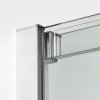 NEW TRENDY Drzwi prysznicowe przesuwne szkło 8mm PORTA 100x200 PL PRODUKCJA