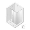 NEW TRENDY Kabina prysznicowa przesuwna PRIME WHITE 120x70x200 K-1364/K-1392