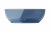 BESCO Wanna wolnostojąca 170x78 Mexa Blue Wave maskownica biała #WAM-170-BWW