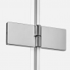 NEW TRENDY Kabina NESTA chrom 1D kwadratowa L 90x90x200 czyste 6mm Active Shield 2.0 K-3604