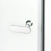 New Trendy New Soleo drzwi wnękowe dwuskrzydłowe 90x195 cm przejrzyste D-0125A