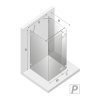 NEW TRENDY Kabina przyścienna AVEXA GOLD SHINE 90x120x200 EXK-2135/EXK-2105 POLSKA PRODUKCJA