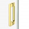 NEW TRENDY Kabina prysznicowa drzwi podwójne przesuwne PRIME LIGHT GOLD 70x70x200 D-0414A/D-0415A