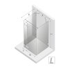 NEW TRENDY Kabina przyścienna AVEXA GOLD SHINE 80x90x200 EXK-2126/EXK-2096 POLSKA PRODUKCJA