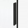 NEW TRENDY Kabina ścianka WALK-IN przesuwna SMART BLACK 110x200 EXK-4192