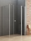 NEW TRENDY Kabina prostokątna drzwi otwierane NEW SOLEO PLUS 120X80 K-0373