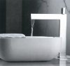 VALVEX - Bateria umywalkowa stojąca nablatowa VARSO Wysoka Brushed Gold/Złoto Szczotkowane  2417970
