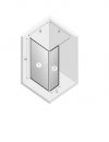 NEW TRENDY Ścianka walk-in NEW MODUS WHITE 100x200 ze ścianką boczną 30 cm EXK-2241/EXK-0246