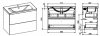 AQUAFORM - Set FRAME 70 2S zestaw szafka + umywalka WHITE/BIAŁY 167216S