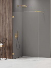 NEW TRENDY Kabina prysznicowa Avexa Gold Shine XR 90x200, walk in EXK-6978