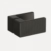 NEW TRENDY Kabina prysznicowa Avexa Black XR , podwójne drzwi 100x100x200 EXK-6921