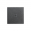 Balneo Stone Tray Brodzik kompozytowy 90 x 90 x 2,5 cm niski kwadratowy ciemnoszary