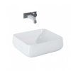 ELITA UMYWALKA ETNO 45x40 NABLATOWA, CERAMICZNA WHITE 145039