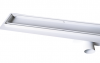 AQUALine - Odpływ liniowy posadzkowy BIAŁY MAT 2w1 pod płytkę 110cm L04WT
