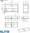 ELITA SZAFKA INDUS 120 2S FUME MATT DO STELAŻA 168760/RE011200077020