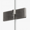 NEW TRENDY Drzwi wnękowe 110x200 Avexa Gunmetal Brushed EXK-3250/EXK-3251