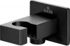 DEANTE - Zestaw BOX Nero/Czarny podtynkowy termostatyczny kwadratowy  BXYZNEAT