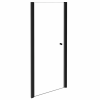 BESCO Drzwi prysznicowe 80x195 Sinco Black 80 DS-80-B