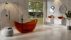 BESCO Wanna wolnostojąca Axya Earth Rust 180 syfon chrom #WAA-180-ERC