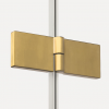 NEW TRENDY Parawan nawannowy New Soleo Gold Brushed, dwuelementowy 100x140 P-0173