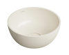 OMNIRES umywalka nablatowa, Ø35 cm SHELL M+ white sand mat SHELL350UNWS