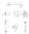 OMNIRES System prysznicowy podtynkowy SYSY16NI