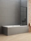NEW TRENDY Parawan nawannowy NEW SOLEO BLACK 90x140 6mm P-0048