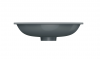OMNIRES umywalka podblatowa, 48 x 31 cm SHELL M+ ash grey mat SHELL480UPAG