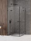 NEW TRENDY Kabina prysznicowa Avexa Black XR , podwójne drzwi 100x100x200 EXK-6921
