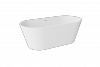 BESCO Wanna wolnostojąca Deeva 150x75 + syfon chrom #WWA-150-DCH