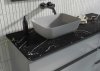 ELITA BLAT MARMUR MARQUINA 120/46/2 BLACK MATT 167483/RE051200057160