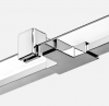 NEW TRENDY Kabina prysznicowa Avexa 120x80x200, pojedyncze drzwi szkło 6mm z powłoką ACTIVE SHIELD EXK-1505/EXK-1506