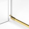 NEW TRENDY Kabina przyścienna AVEXA GOLD SHINE 100x70x200 EXK-2136/EXK-2106 POLSKA PRODUKCJA