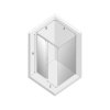 NEW TRENDY Kabina prysznicowa prostokątna drzwi przesuwne 140x90x200 szkło 8mm EXK-1049-48/EXK-1110