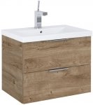 AQUAFORM - Set FRAME 70 2S zestaw szafka + umywalka DĄB CANELA 169184